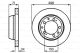 BOSCH Bremsscheibe 0 986 478 417