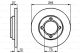 BOSCH Bremsscheibe 0 986 478 429