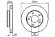 BOSCH Bremsscheibe 0 986 478 485