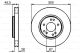 BOSCH Bremsscheibe 0 986 478 526