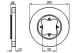 BOSCH Bremsscheibe 0 986 478 568