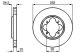 BOSCH Bremsscheibe 0 986 478 634