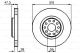 BOSCH Bremsscheibe 0 986 478 669
