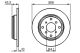 BOSCH Bremsscheibe 0 986 478 680