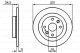 BOSCH Bremsscheibe 0 986 478 701