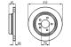 BOSCH Bremsscheibe 0 986 478 768