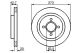 BOSCH Bremsscheibe 0 986 478 816