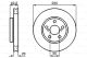 BOSCH Bremsscheibe 0 986 478 858