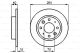 BOSCH Bremsscheibe 0 986 479 018