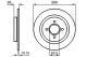 BOSCH Bremsscheibe 0 986 479 049