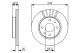 BOSCH Bremsscheibe 0 986 479 082
