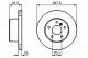 BOSCH Bremsscheibe 0 986 479 146