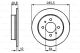 BOSCH Bremsscheibe 0 986 479 237