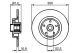 BOSCH Bremsscheibe 0 986 479 280