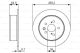 BOSCH Bremsscheibe 0 986 479 336