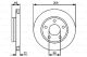 BOSCH Bremsscheibe 0 986 479 463