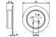 BOSCH Bremsscheibe 0 986 479 483