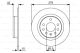 BOSCH Bremsscheibe 0 986 479 515