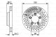 BOSCH Bremsscheibe 0 986 479 580