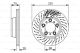 BOSCH Bremsscheibe 0 986 479 581