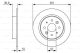 BOSCH Bremsscheibe 0 986 479 597