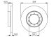 BOSCH Bremsscheibe 0 986 479 A34