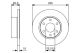 BOSCH Bremsscheibe 0 986 479 A51