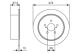 BOSCH Bremsscheibe 0 986 479 A82