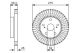 BOSCH Bremsscheibe 0 986 479 A97