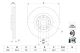 BOSCH Bremsscheibe 0 986 479 E88