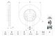 BOSCH Bremsscheibe 0 986 479 F05
