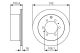 BOSCH Bremsscheibe 0 986 479 R57
