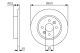 BOSCH Bremsscheibe 0 986 479 S85