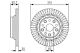 BOSCH Bremsscheibe 0 986 479 T06