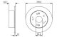 BOSCH Bremsscheibe 0 986 479 V39