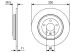 BOSCH Bremsscheibe 0 986 479 W01