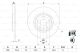 BOSCH Bremsscheibe 0 986 479 E57
