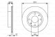 BOSCH Bremsscheibe 0 986 479 R23