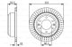 BOSCH Bremsscheibe 0 986 479 U29