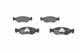 BOSCH Bremsbelagsatz, Scheibenbremse 0 986 492 020