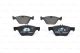 BOSCH Bremsbelagsatz, Scheibenbremse 0 986 494 001