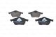 BOSCH Bremsbelagsatz, Scheibenbremse 0 986 494 003