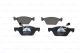 BOSCH Bremsbelagsatz, Scheibenbremse 0 986 494 004
