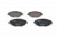 BOSCH Bremsbelagsatz, Scheibenbremse 0 986 494 026