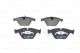 BOSCH Bremsbelagsatz, Scheibenbremse 0 986 494 036