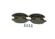 BOSCH Bremsbelagsatz, Scheibenbremse 0 986 494 038