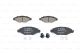 BOSCH Bremsbelagsatz, Scheibenbremse 0 986 494 039