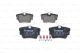 BOSCH Bremsbelagsatz, Scheibenbremse 0 986 494 040