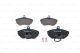 BOSCH Bremsbelagsatz, Scheibenbremse 0 986 494 042