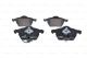 BOSCH Bremsbelagsatz, Scheibenbremse 0 986 494 050